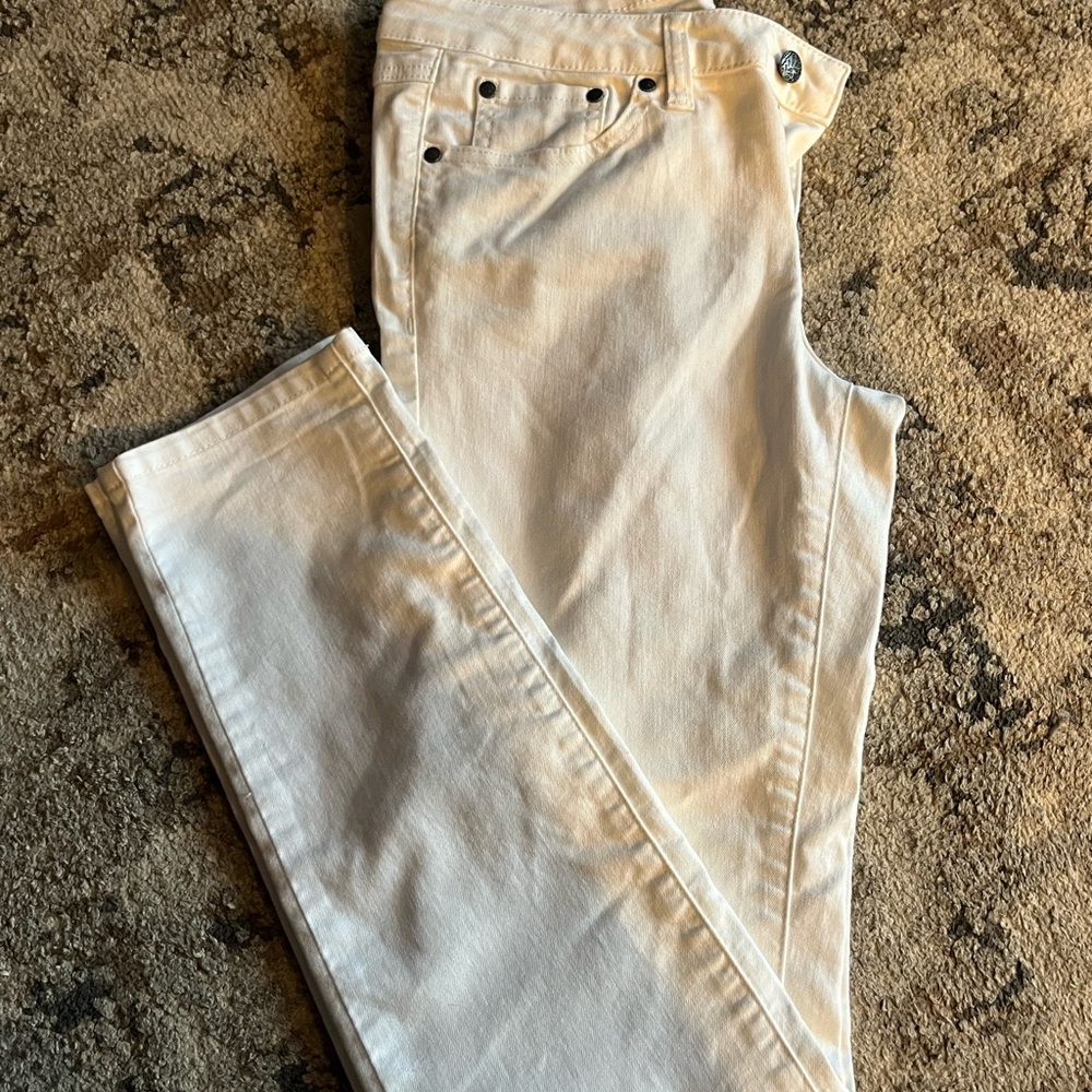 Prana White Skinny Jeans for Women Size 6